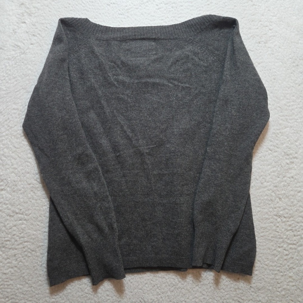 Vintage Old Navy Cashmere Sweater Womens XL Gray - Picture 5 of 7